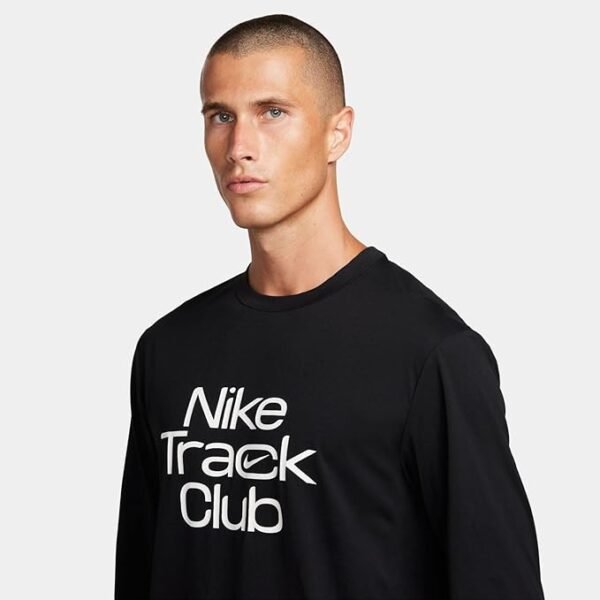 Nike Men's M Nk Df Track Club Hyverse LS Top – Image 4