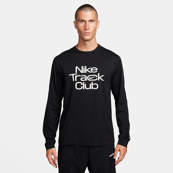 Nike Men's M Nk Df Track Club Hyverse LS Top