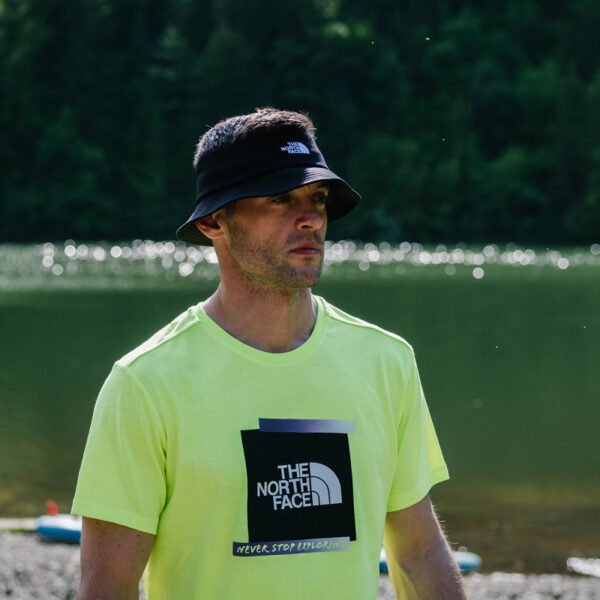 The North Face Es Graphic Men Lifestyle T-Shirt Led Yellow – Image 2